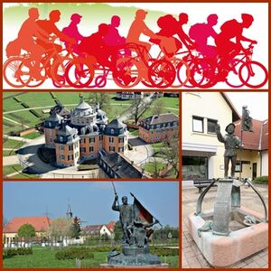 Rote Radtour des Stadtverband Bruchsal